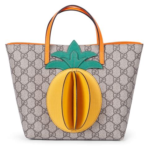 Gucci Pineapple Tote 